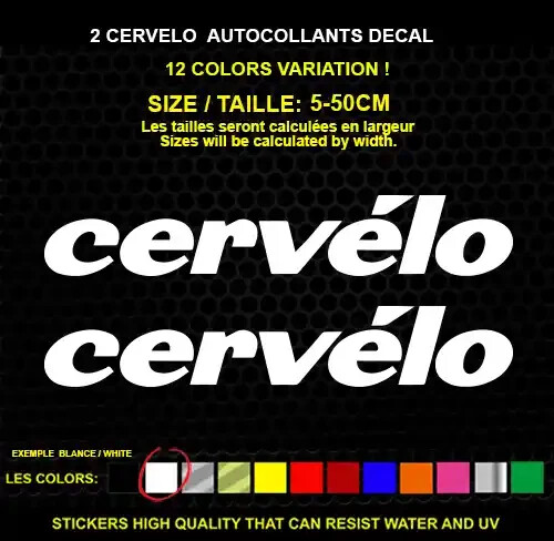 Cervelo autocollant - 2,