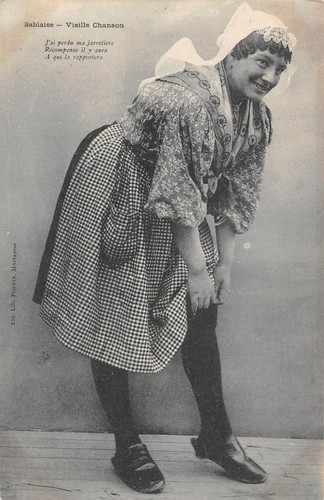 Cpa sablaise vieilel - 85,