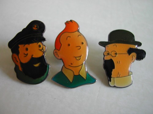 Lot pin tintin - bd,