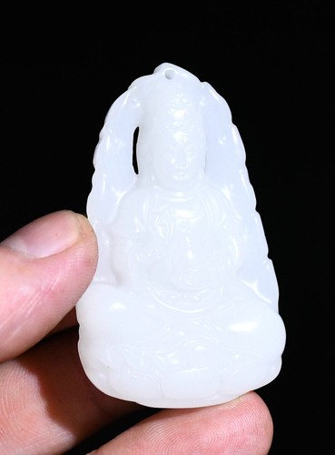 Natural white jade - white,