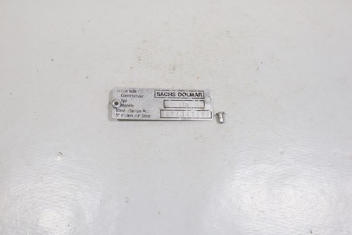 Plaque identification - plaque, d'identification