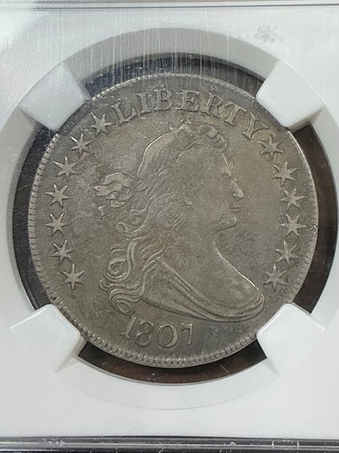 Ngc xf40 1807 - draped, bust