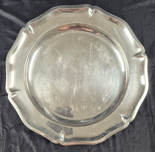 Ancien plat christofle rond - plat,