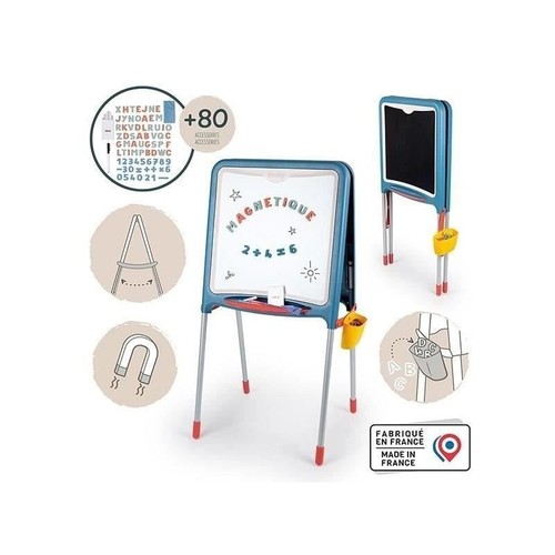 Smoby tableau tubes double - tableau,
