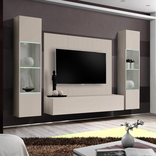 Ensemble meuble mural fly - meuble, tv