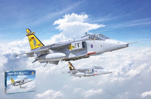 Italeri sepecat jaguar 3 - italeri, gr.1-3