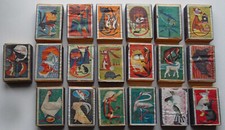 🇫🇷 19  Boites d'allumettes FABLES DE LA FONTAINE - SEITA