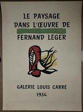 Fernand Léger affiche en