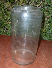 Ancien pot à bonbons en verre