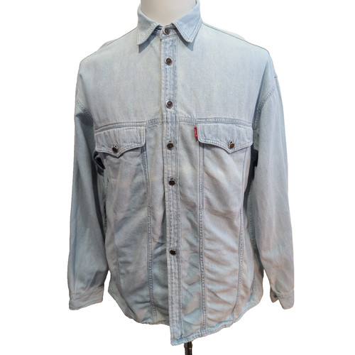 Chemise jean levi bleu - en,