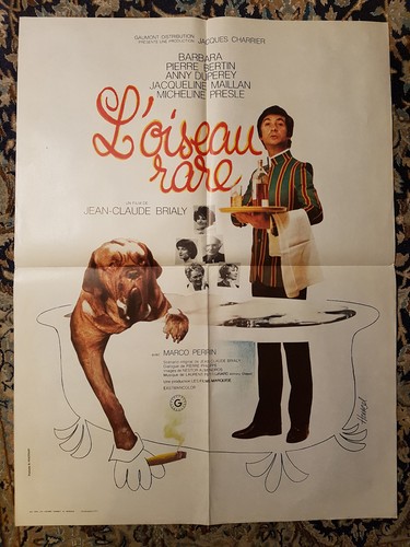 Affiche 1973 oiseau - affiche, l'oiseau