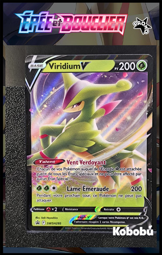 Carte pokémon viridium - pokémon,