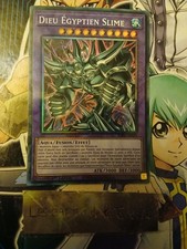 Carte YU GI-OH! Dieu égyptien slime : RA01- FR/ collectors rare 1st