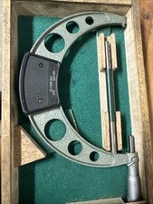 Ancien micromètre 150-175 DIN-863 dans son coffret en bois ( Palmer) Outil