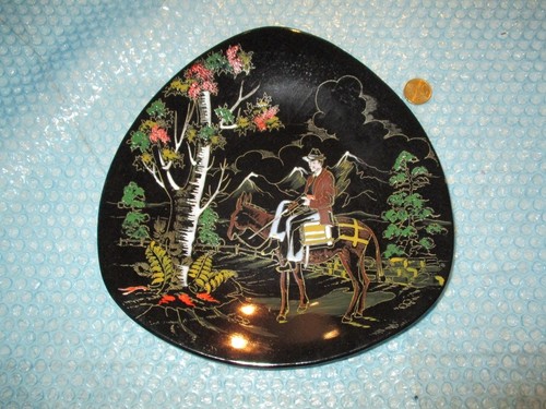 Assiette faïence noire - faÏence,
