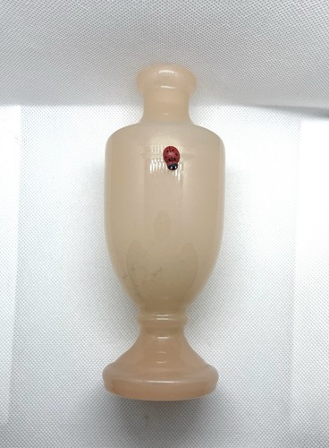 Vase opaline rose - vase, en
