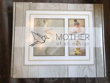 Baby Handprint Picture Frame Kit - MOLD FREE TREATMENT, 100% Glass Face