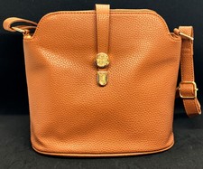 SAC FEMME OTTAWA SIMILI CUIR MARRON CLAIR NATHALIE ANDERSEN NEUF