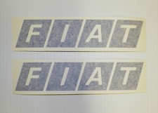 New FIAT Logo Badge Decal