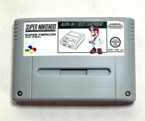 Snes sfc cartouche - burn, in
