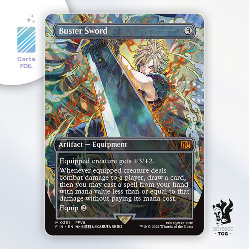 Buster sword 351 mythic - 351,