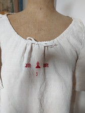 Ancienne chemise XIX en