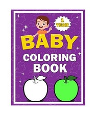 Baby Coloring Book 1 Year