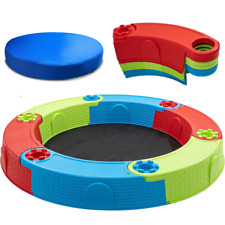 GaGaDumi Grand bac à Sable pour Enfant Château bac à Sable en Plastique Ø170 cm