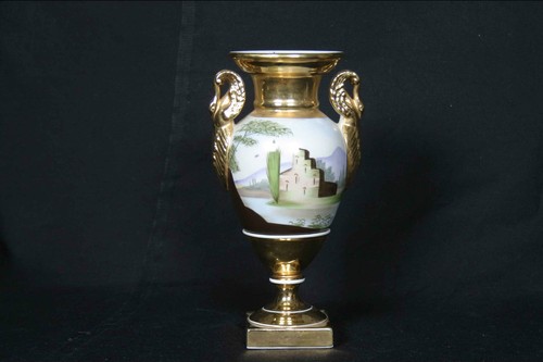 Vase porcelaine xixème - porcelaine,