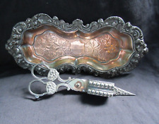 ANCIEN MOUCHETTE à BOUGIE CISEAU à MOUCHER antique candle snuffer scissors OLD
