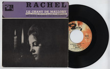 VINYLE-45T-RACHEL-AVEC LANGUETTE-LE CHANT DE MALLORY-FEU DE BOIS-BARCLAY-70628