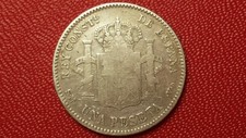 1 peseta ESPAGNE 1900 SMV