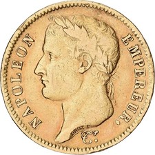 France, 40 Francs, Napoléon