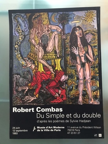 Affiche robert combas pour - combas,