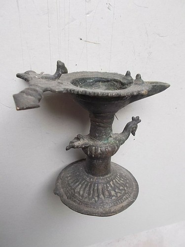 Ancienne lampe huile - a, de