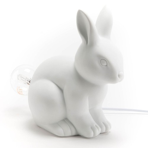 Lampe poser lapin en - lapin,