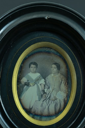 Ancien ambrotype daguéreotype - ambrotype,