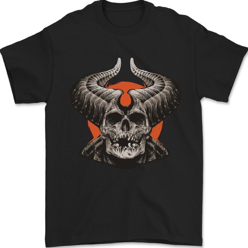 Satan crâne cornes diable - crâne,