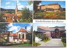 Carte postale - Niederbronn-les-Bains (67) 4 vues en 2007