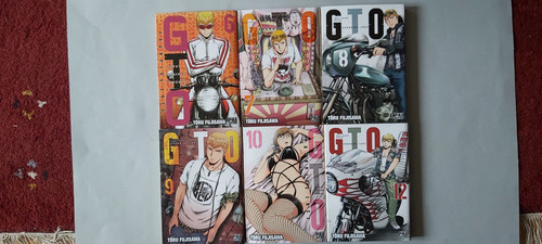 Lot livres manga - 6, gto