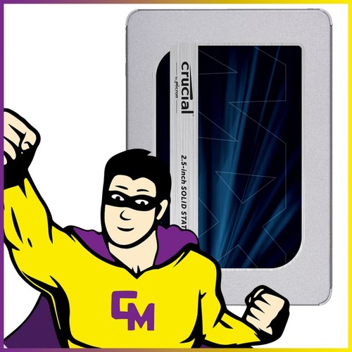 Ssd 500go crucial - 500go, 2.5"
