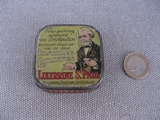 Pharmacie - ancienne petite boite Pastilles laxatives LIKERRINE St-PAUL - 1920