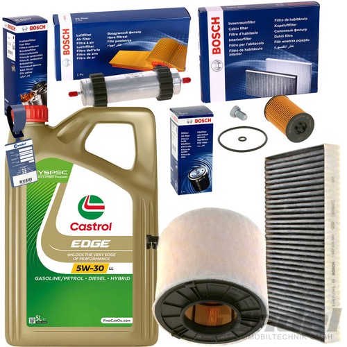 Bosch filtres castrol - castrol, 5w30