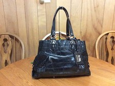 Coach Madison Black Exotic