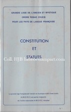 AMORC Constitution et Statuts