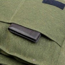 Sac À Bandoulière En Toile Vert Armée