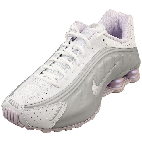 Nike shox blanc argent - nike, r4