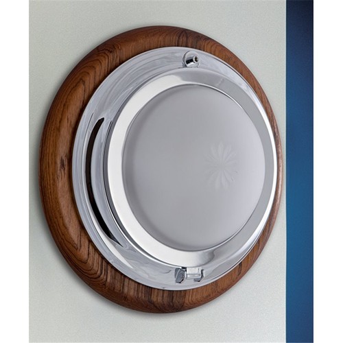 Led wandleuchte chrome - wandleuchte, bois