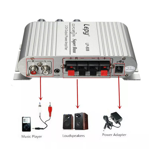 Amplificateur audio 808 - audio, lp-808