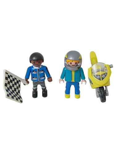 Playmobil set figurines course - set,